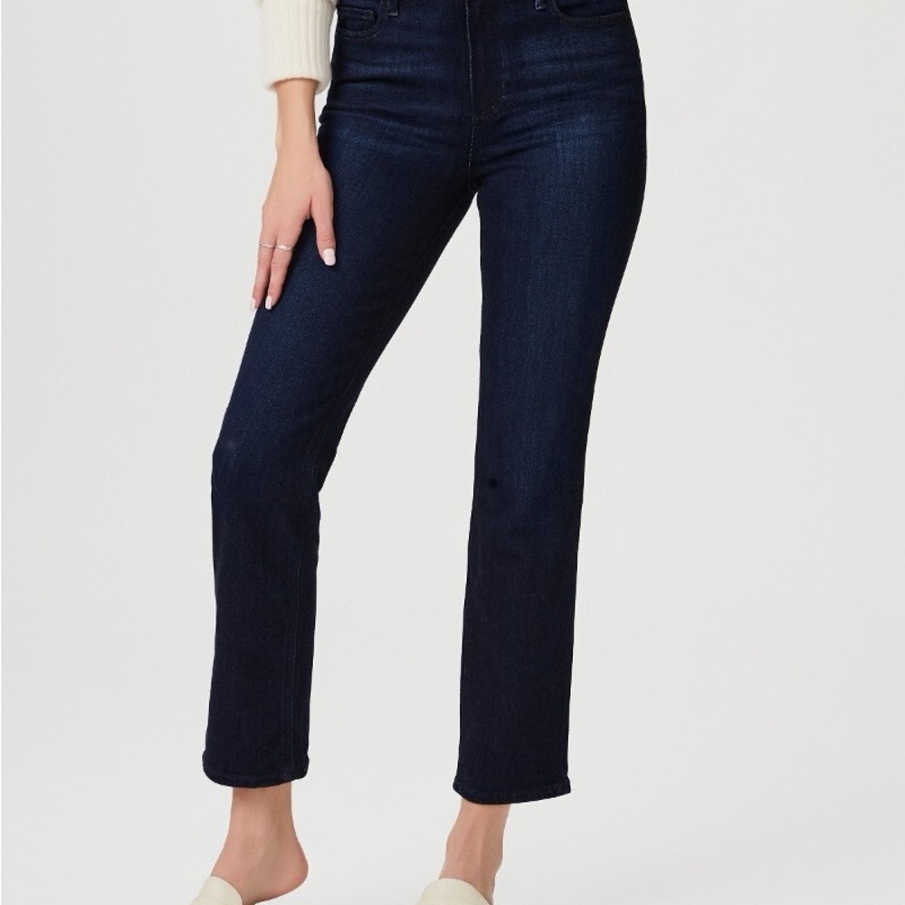 PAIGE high rise Indigo Denim Jeans